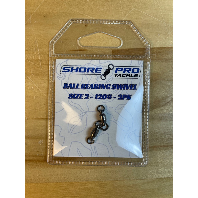 Shore Pro BB Swivel 2-120LB 2PK