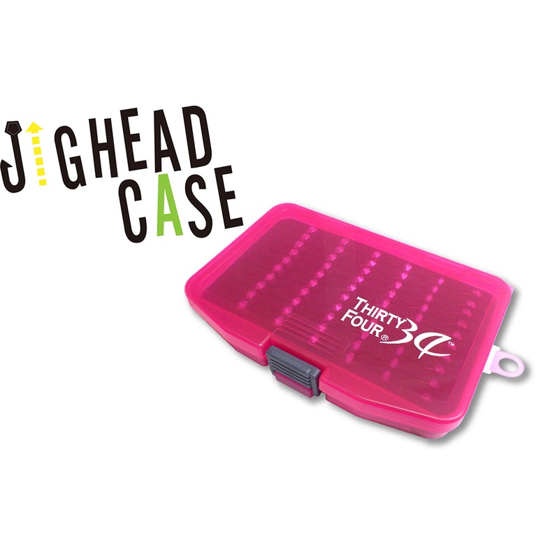 Thirty34Four Jighead Case Clear Pink