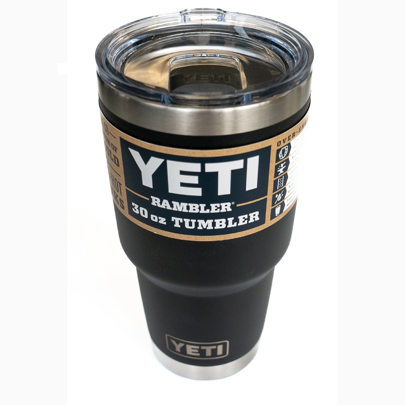 Yeti Rambler 30oz Tumbler with Lid Black