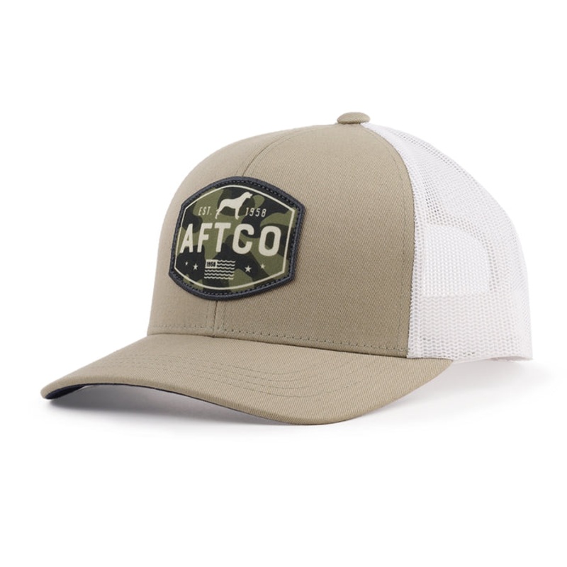 Aftco Best Friend Fishing Hat Stone