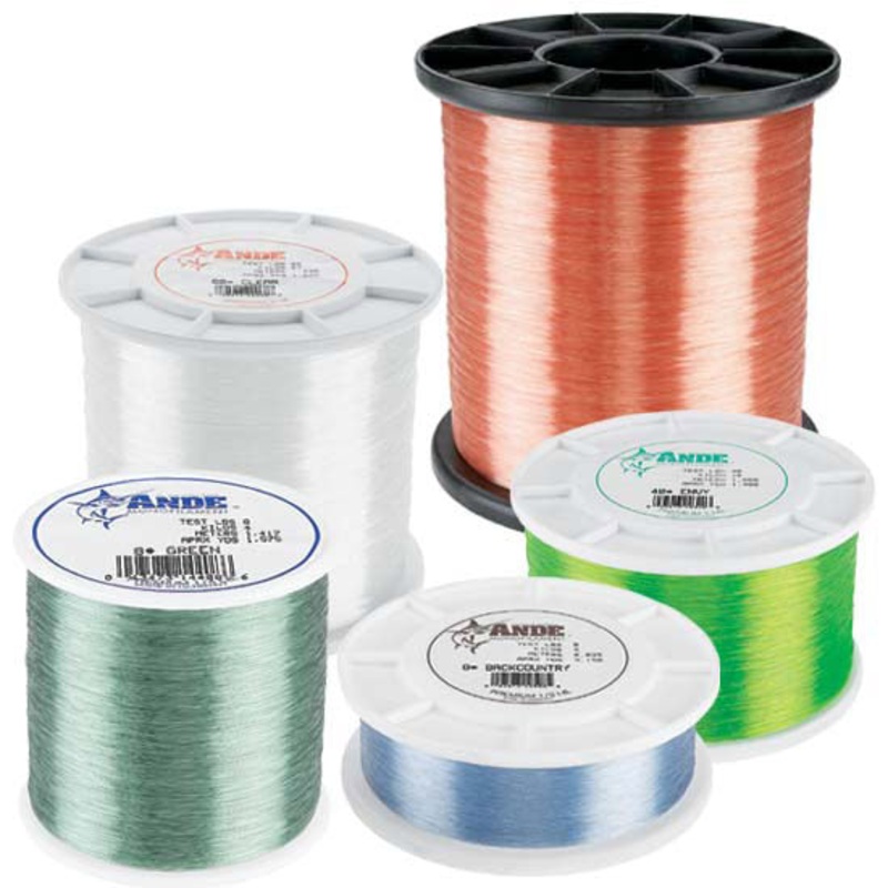 Ande 9 lb Spool Premium Monofilament Line CLEAR 400LB