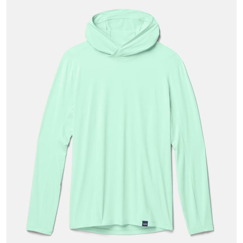 Yeti Hooded Sunshirt Ice Blue M