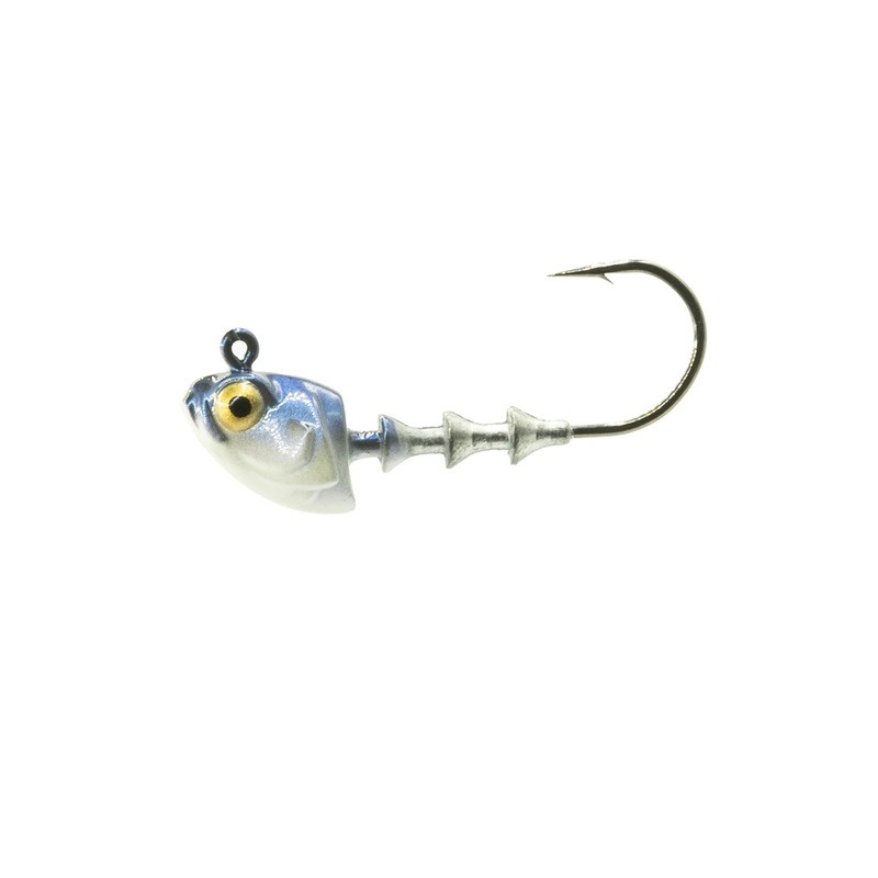 6th Sense Finesse Swimbait Jig Heads Baby Shad 3/16 oz – 2/0