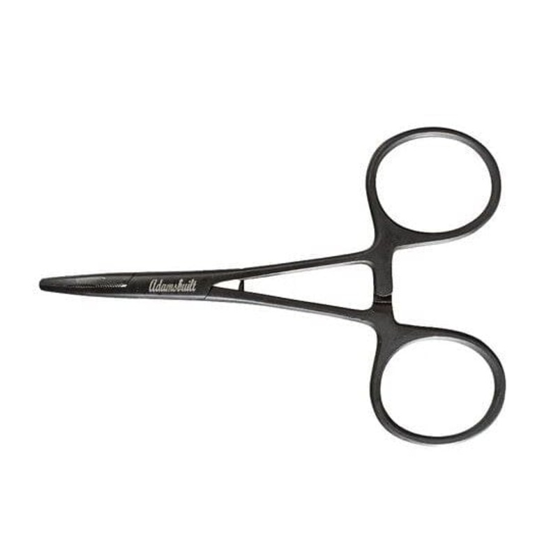Adamsbuilt  5″ Black Mosquito Forceps Straight