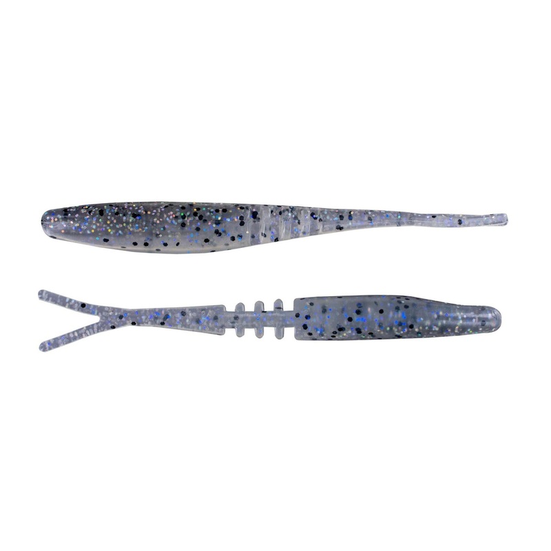 Big Bite Jointed Jerk Minnow Smoke Disco Violet Lam 3.75″