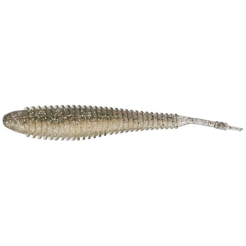 Hog Farmer Spunk Shad Crystal Shad 3.5″