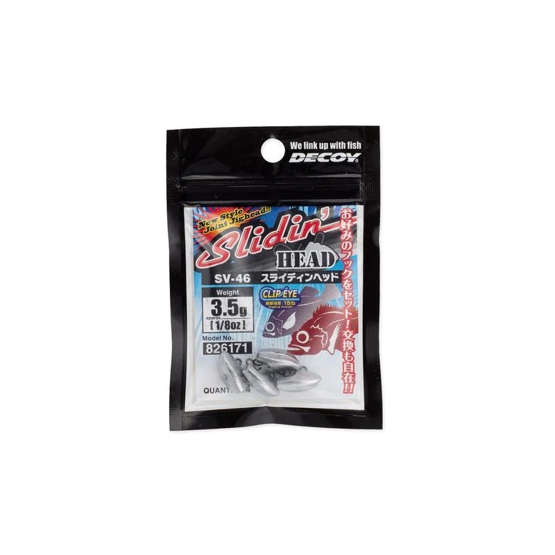 Sinker – Decoy – Slide Sinker SV-46 5g (4pcs)