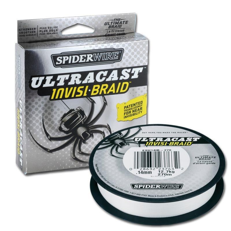 Spiderwire Ultracast Invisi-Braid Braided Line 10# 328yd (300m)
