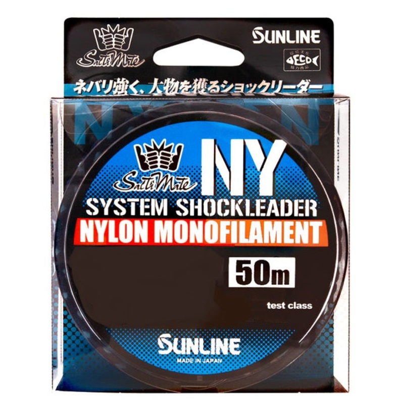 Sunline System Nylon Shock Leader – 50m 100lb
