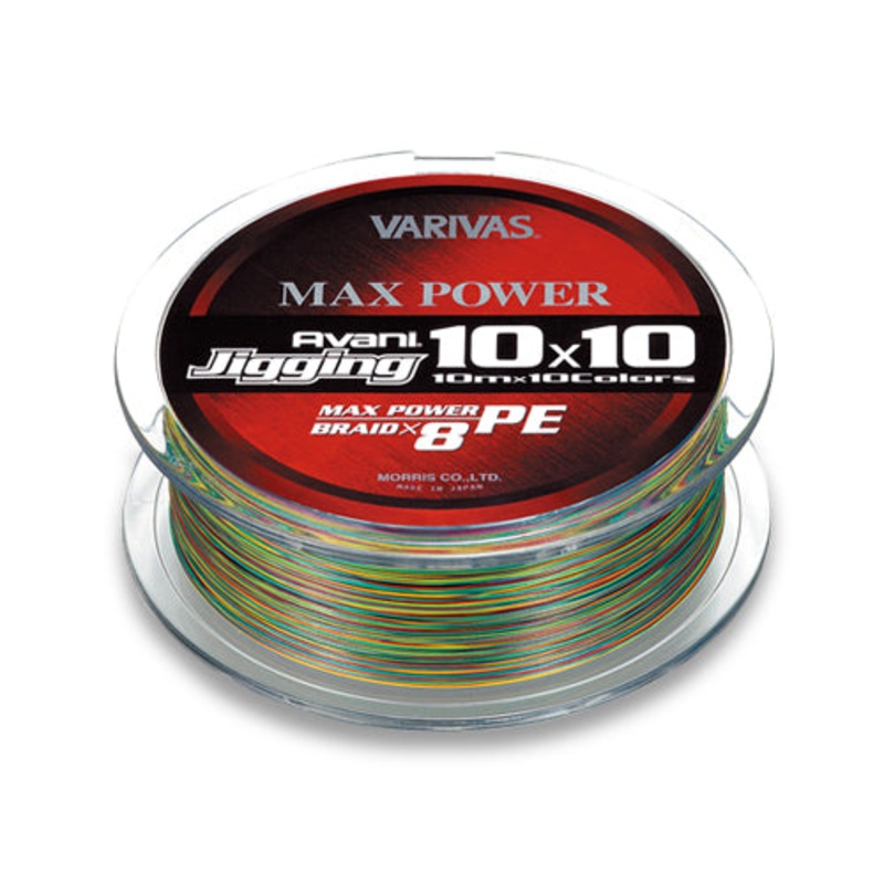 Varivas Avani Jigging 10×10 Max Power PE Braid line PE1-300m