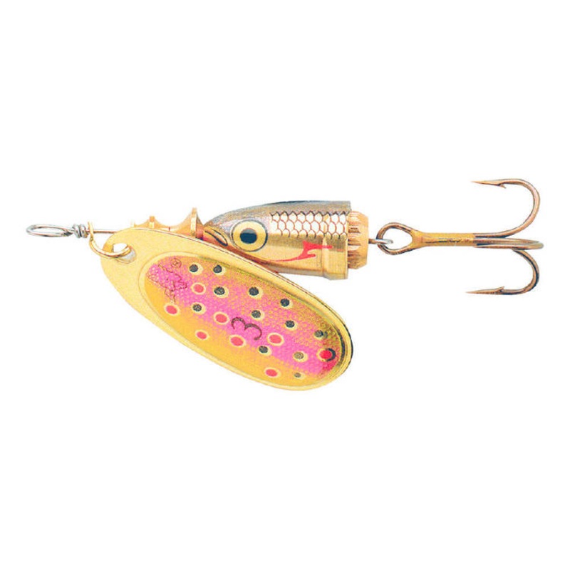 Blue Fox Vibrax Shad Trout Spinner Lure 2 Black Orange