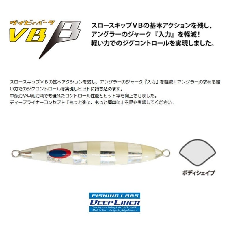 Deepliner Metal Jig VB- 400g No.19 Iwashi-Smoke
