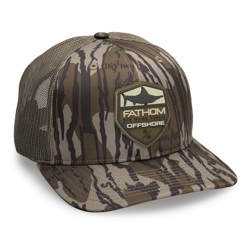 Fathom Back 40 Bottomland Camo Hat O/S