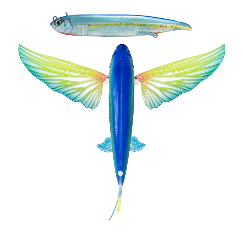 Nomad Slipstream Flying Fish 140mm Lumo Glow