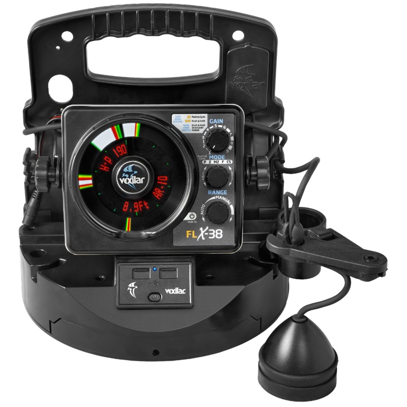 Vexilar FLX-38 Pro Pack Elite w/ Lithium Battery & BB Ice Ducer