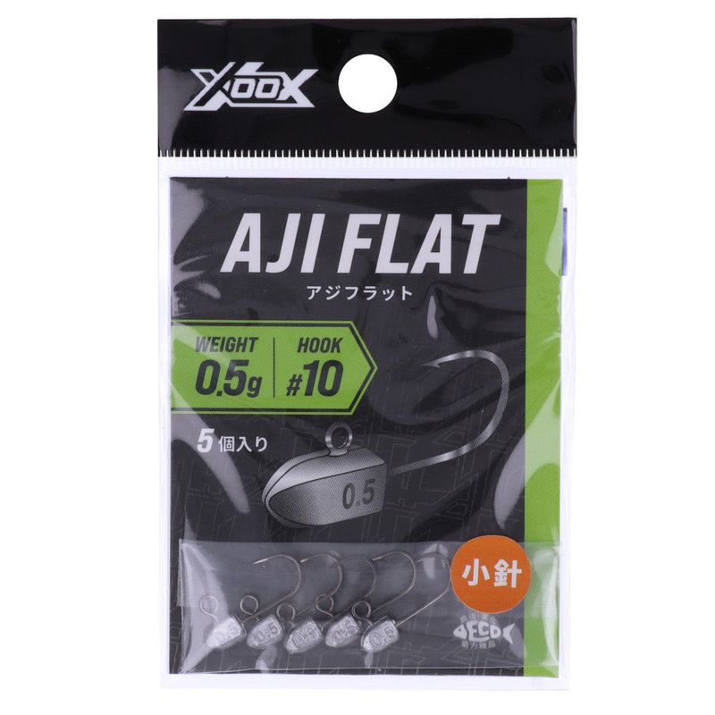 XOOX Aji Flat JIG HEAD 0.5g