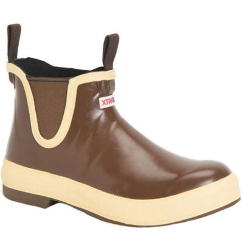 XTRATUF Men’s 6″ Legacy Ankle Deck Boot Brown 7
