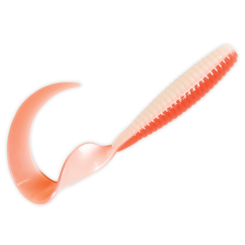 Zman 9 Inch Grubz Soft Plastic COCONUT ICE GLOW