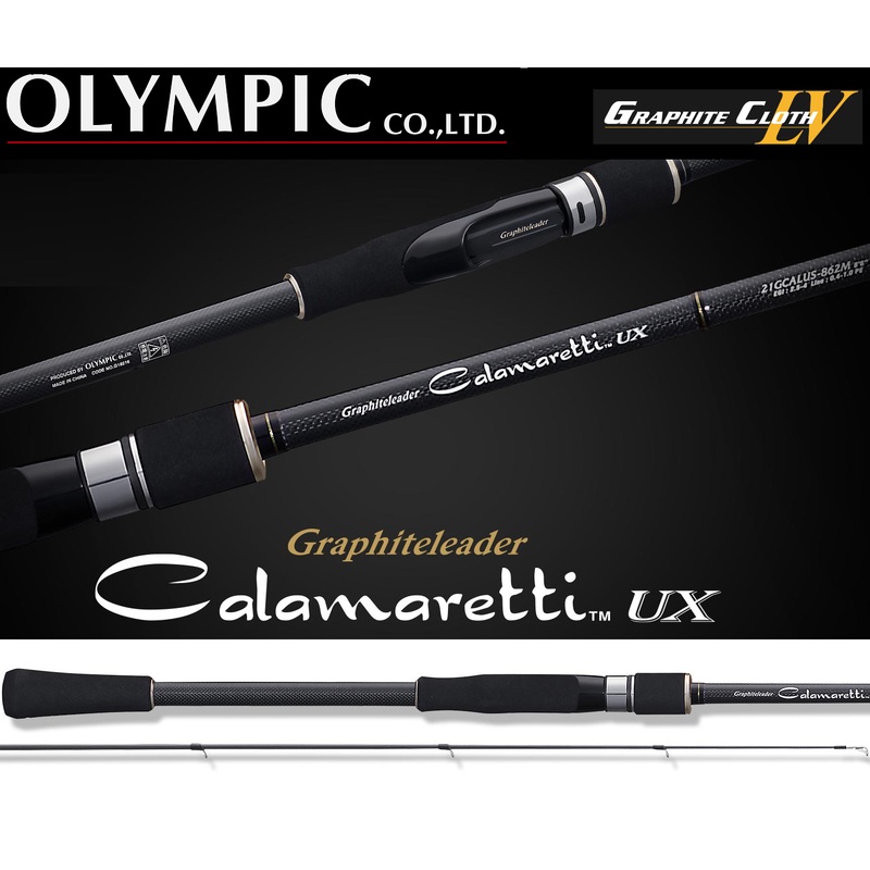 21 Olympic Calamaretti UX Squid Fishing Rod 22GCALUS-7102M