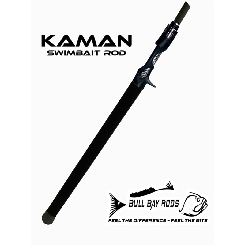 Bull Bay Kaman Conventional Rod 7’10” 15-40lb Medium Heavy Fast Conventional 1-4oz