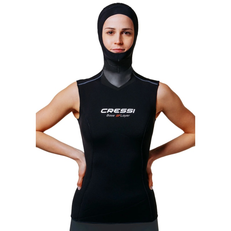 Cressi Base Layer Lady Hooded Vest 2/5mm 1