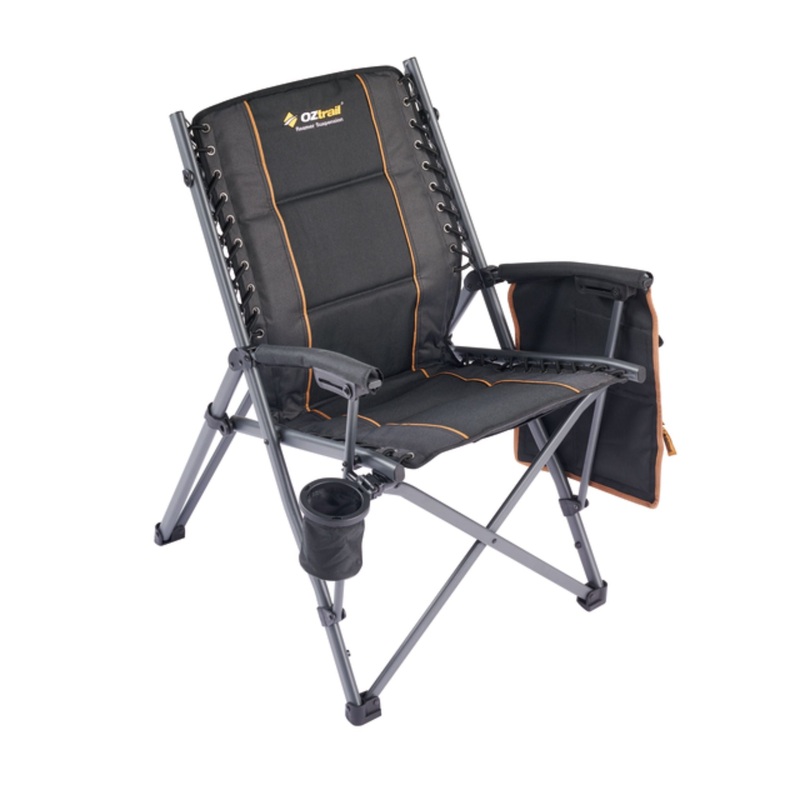 Oztrail Roamer Suspension Chair Black