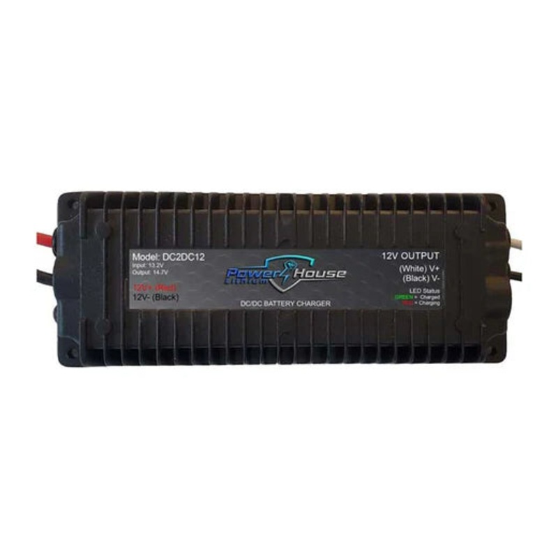 PowerHouse Lithium 12v Run & Gun DC to DC Chargers Cranking Battery Type – Lead Acid – Gel – AGM