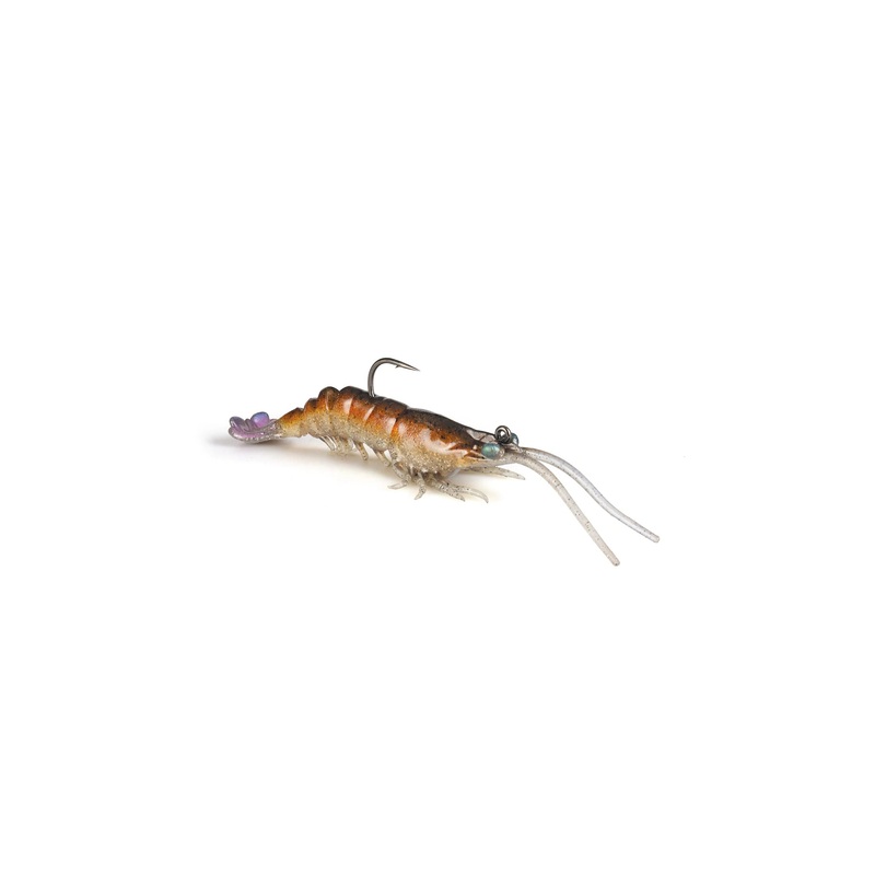 ZMan PrawnZ Elite Soft Plastic Lure Two Pack 3in Beer Run
