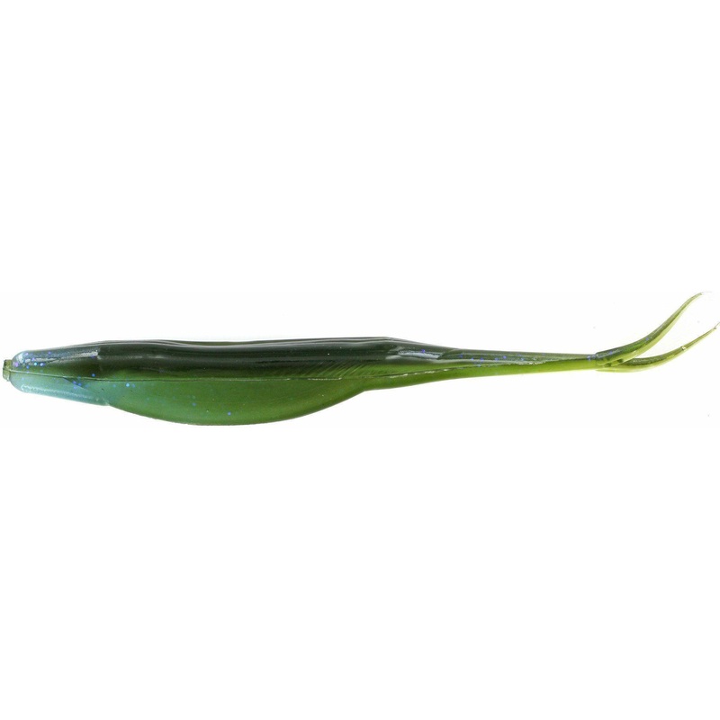 Zoom Super Fluke 5” Watermelon Moondust 10Pk