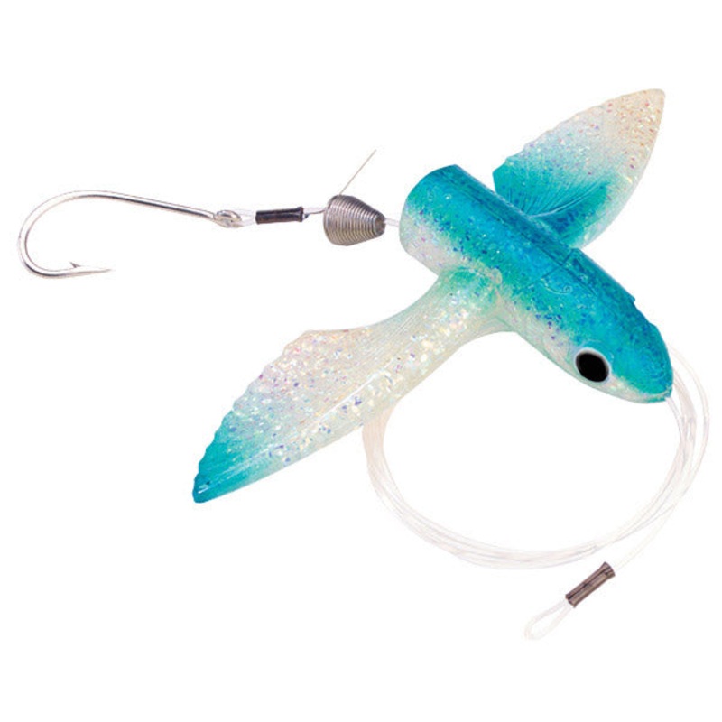 Carolina Lure Blue Crystal Yummee Flying Fish 5pk