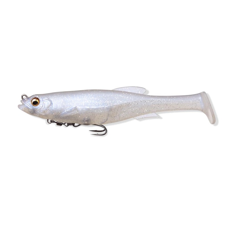Megabass Magdraft 5″ Ghost Shad Solid
