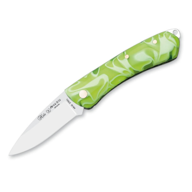 Miguel Nieto Arco Iris Folding Pocket Knife 6CM GREEN