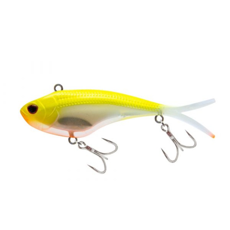 Nomad Design Vertrex Max 75mm 11g Soft Vibe Lure Aqua Ghost
