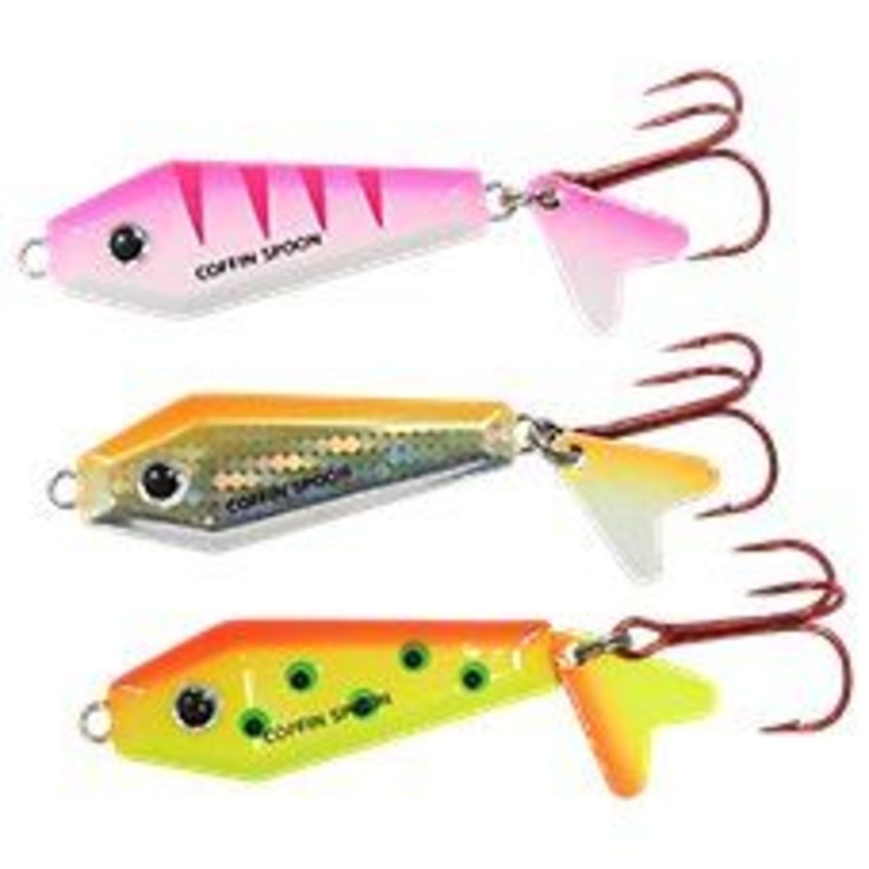 Northland Buck-Shot Coffin Spoon 3 Packs 1/8oz