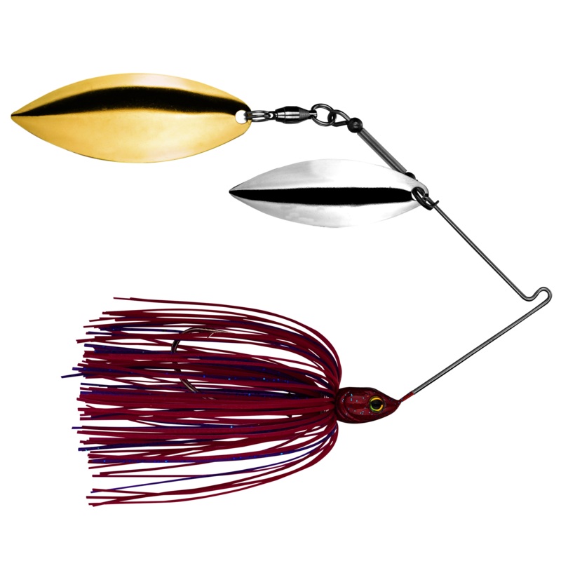 Strike King Tour Grade Spinnbait Wlw/Wlw 1/2oz Morning Dawn