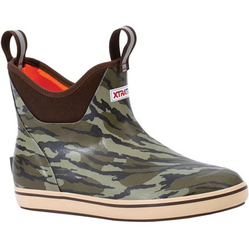 XTRATUF Men’s 6″ Mossy Oak Bottomland Ankle Deck Boot Mossy Oak Bottomland 7