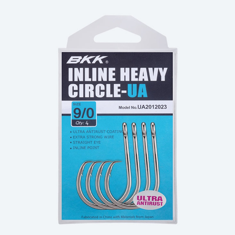BKK UA Inline Heavy Circle Hook 10/0 3-pack