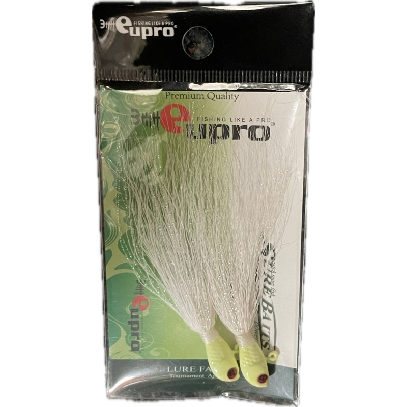 Eupro 1/8oz Bucktail White