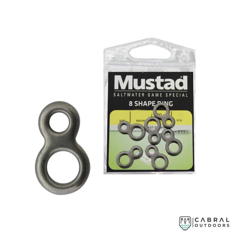 Mustad Stainless Steel 8 Shaped Rings Small