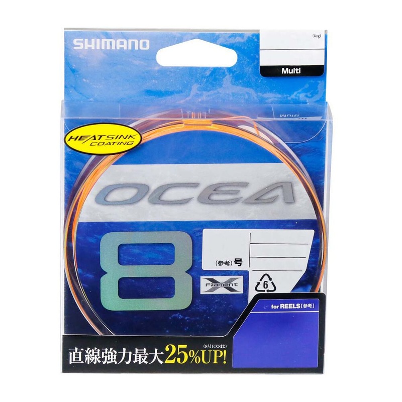Ocea 8 Multi Coloured Braid PE 1.5 300m Multi