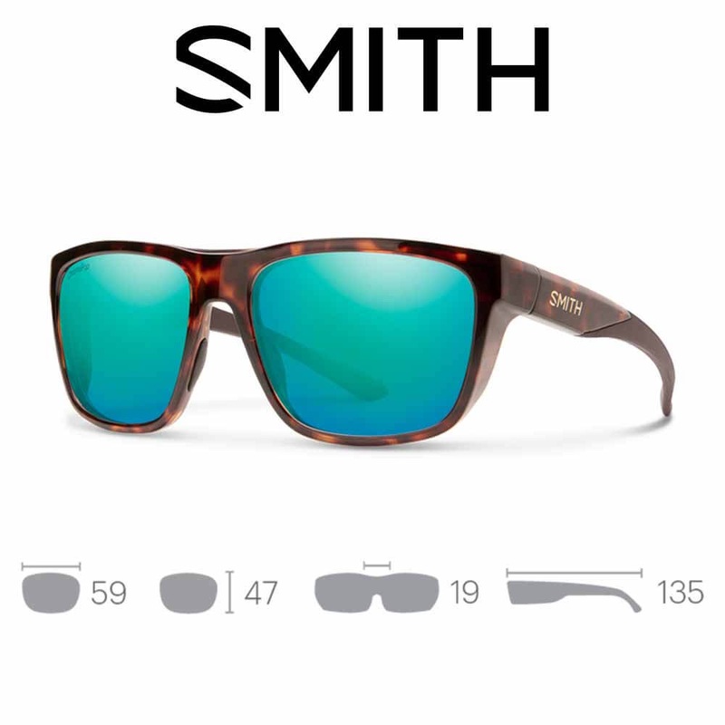 Smith Barra Sunglasses TORTOISE/CP OPAL POLY