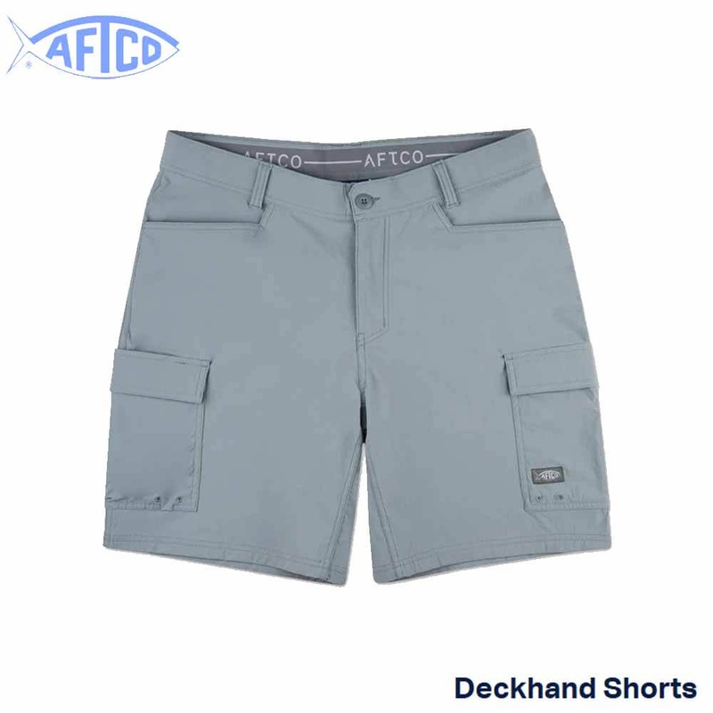 Aftco Steel Deckhand Shorts 30