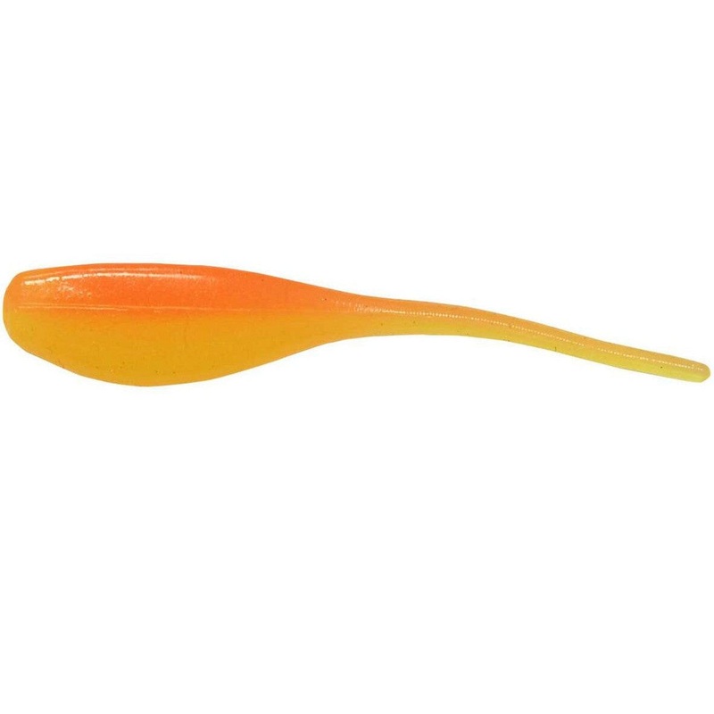 Bobby Garland Mo’ Glo 2″ Baby Shad Sunrise