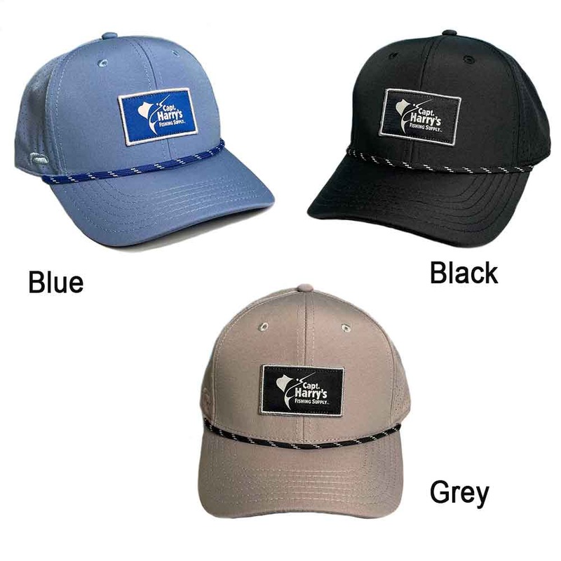 Capt. Harry’s Rec Patch Performance Hat BLUE