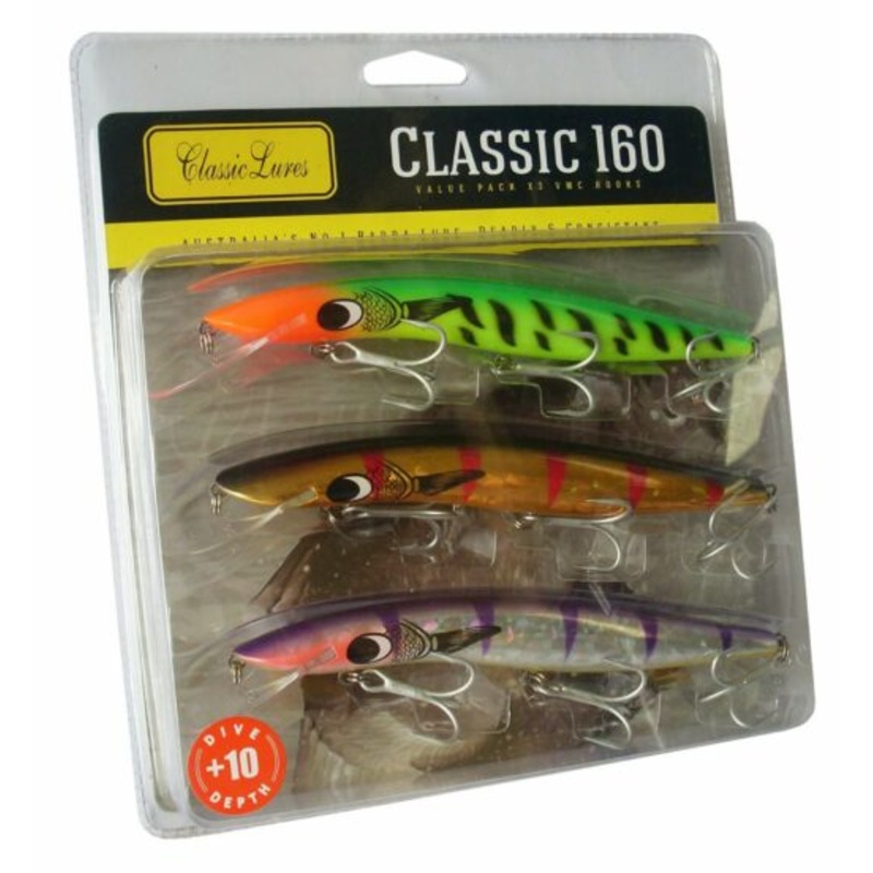 Classic Barra 160 +10 Plus 10 Hard Body Lure Value Pack