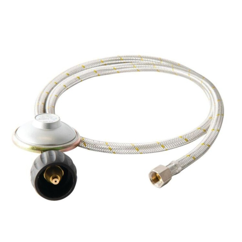 Companion Braided Gas Hose POL Reg 3/8 3M