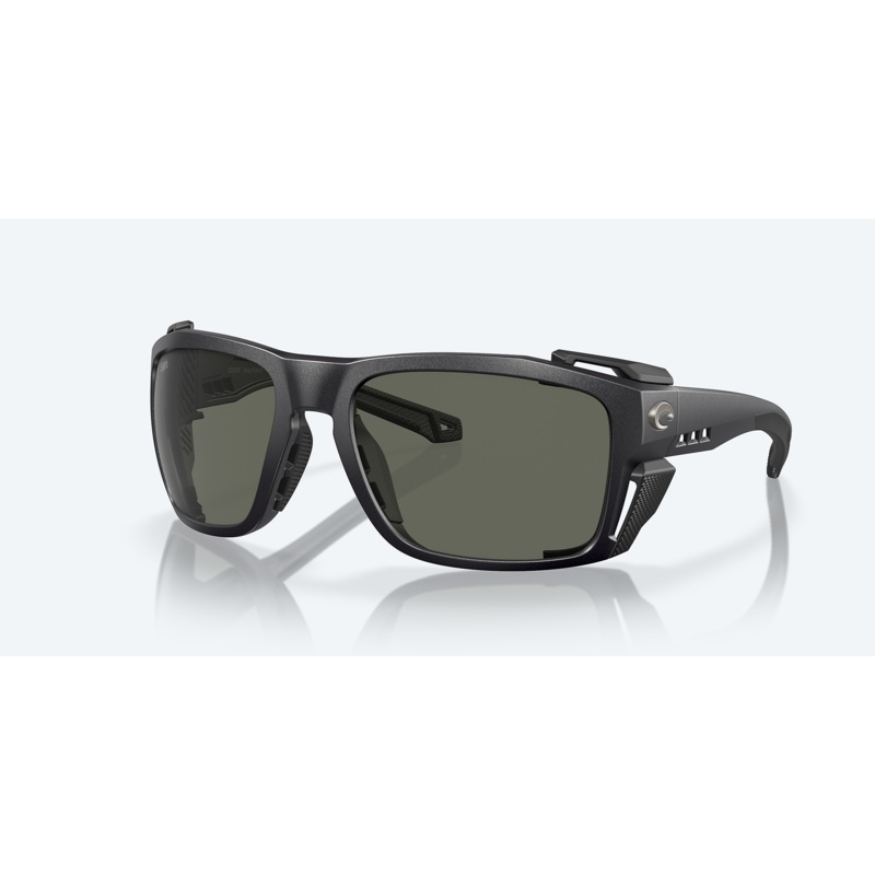 Costa King Tide 8 Black Pearl Frame Gray 580 Lens Sunglasses