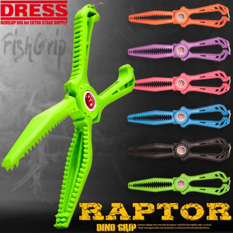 Dress Dino Fish Grip Raptor Black
