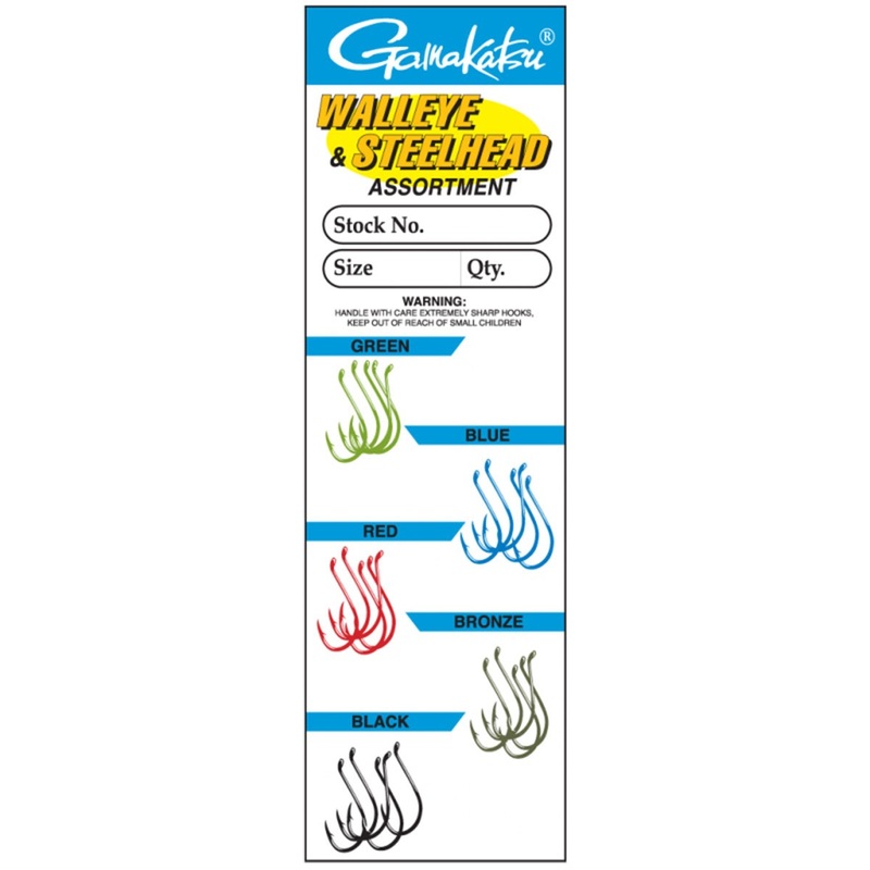 Gamakatsu Walleye & Steelhead Hook Assortment 2