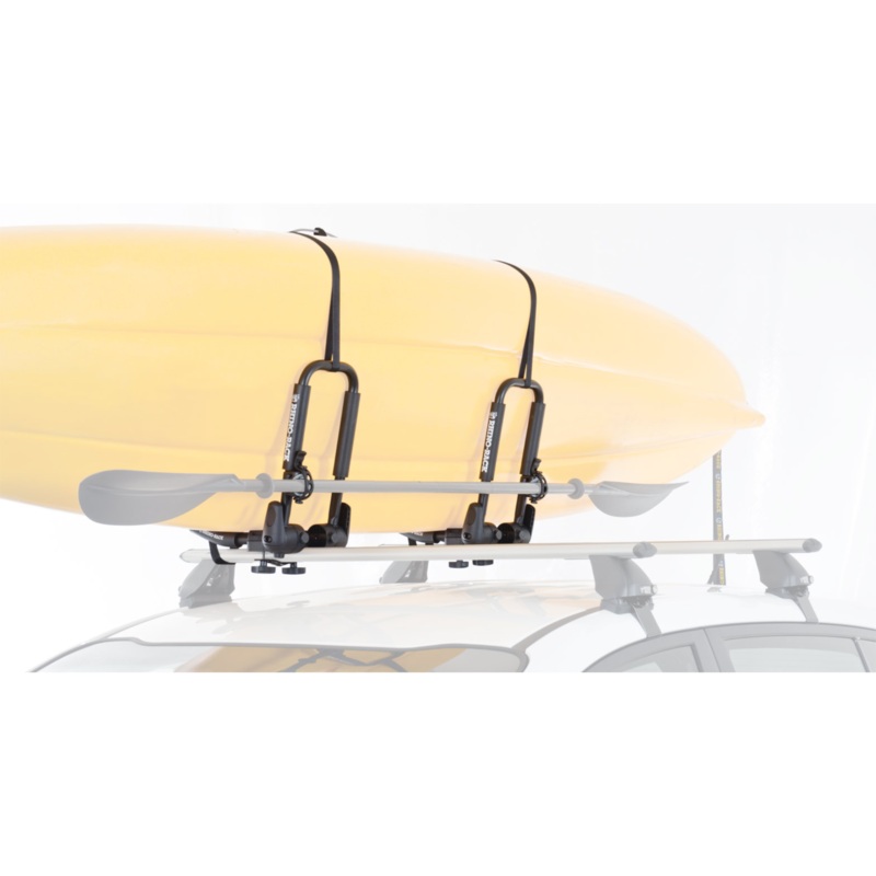 Rhino Rack Folding J Style Kayak Carrier Black